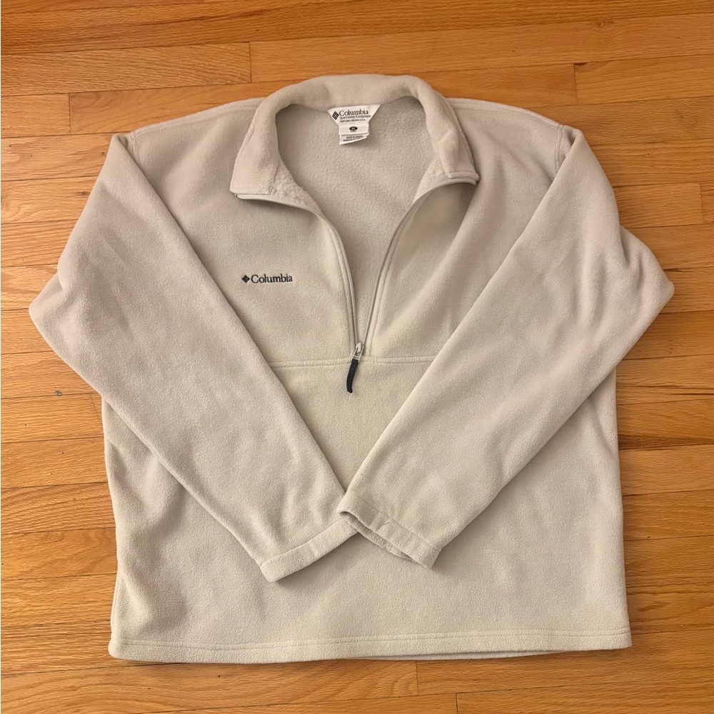 Columbia Men's Fleece Half Zip, size XL